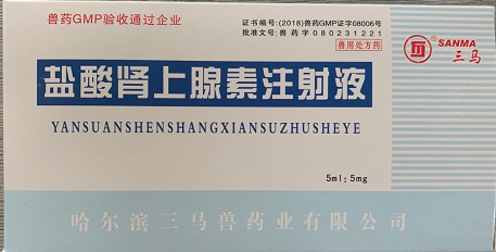鹽酸腎上腺素--哈爾賓三馬  主要用于心臟驟停的急救；緩解嚴(yán)重過敏性疾患的癥狀；亦常與局部麻醉藥配伍，以延長(zhǎng)局部麻醉持續(xù)時(shí)間。